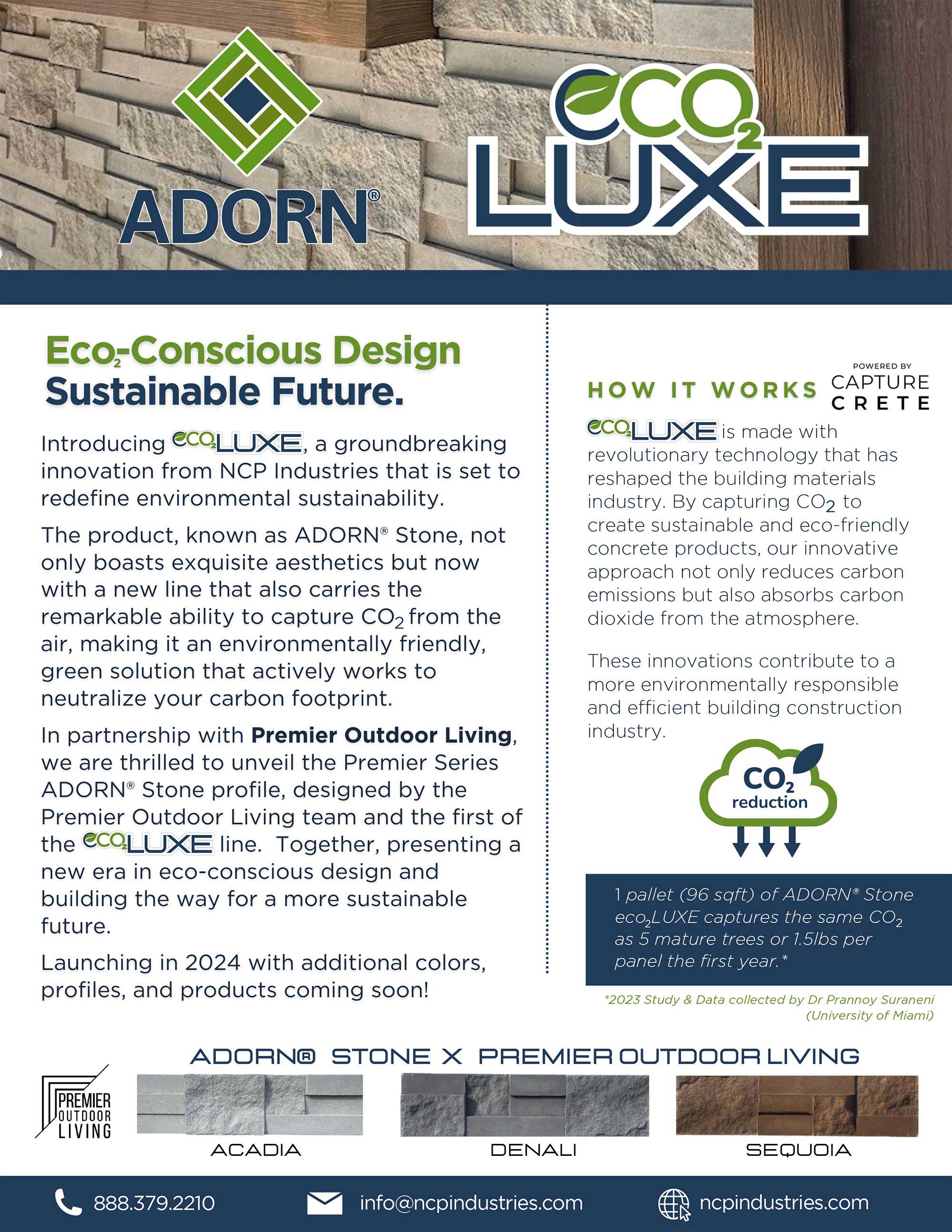 ECO2LUXE product brochure