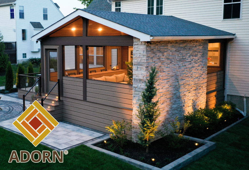 An example of a house utilizing Adorn® Stone Veneer Materials