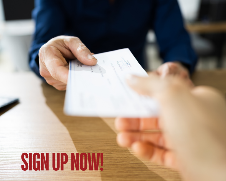 Sign up today for our Contractor Program